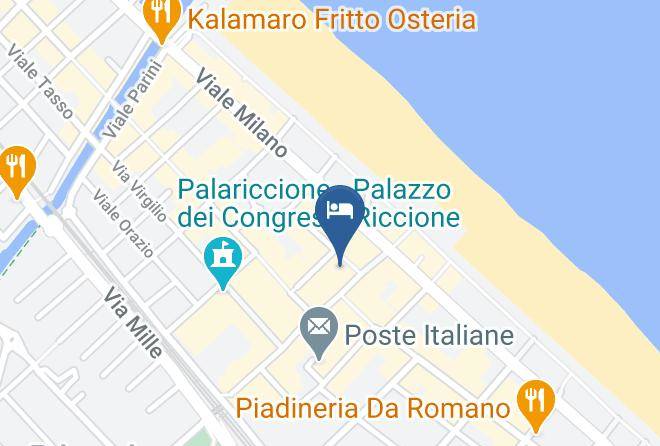 Rimini - Residence Suite Smeraldo Maps