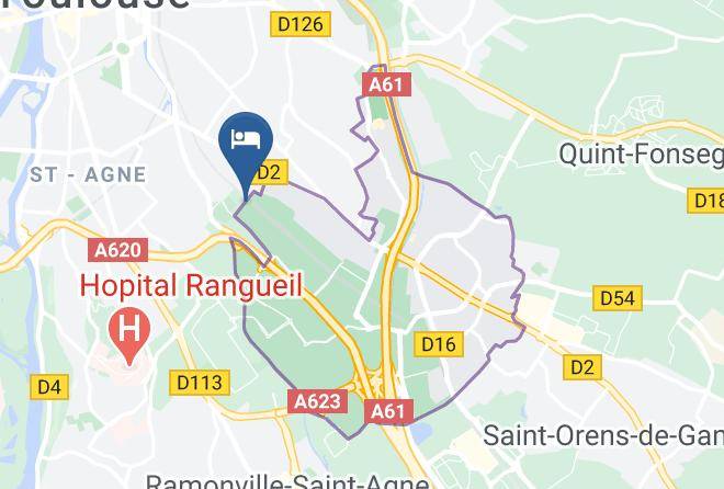 Haute Garonne - Residence Suiteasy Thales Maps