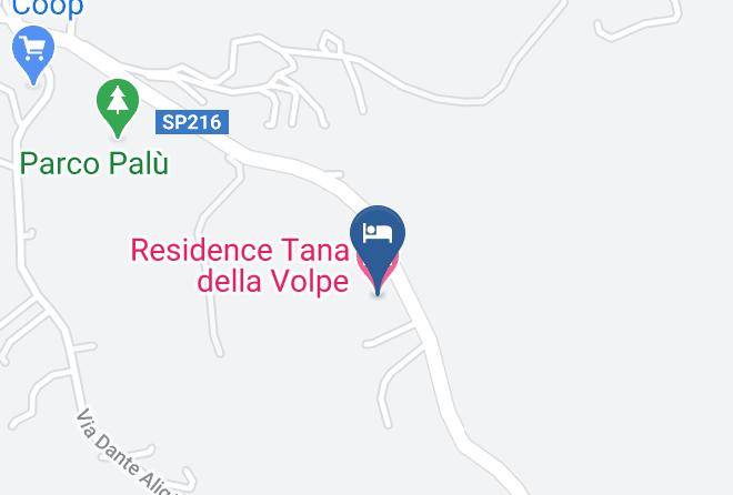 Trento - Residence Tana Della Volpe Maps
