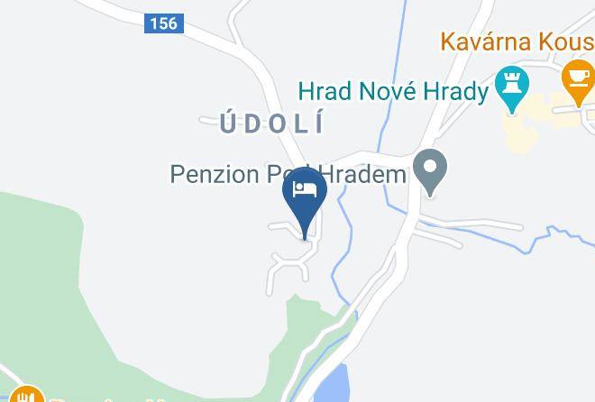 Ceske Budejovice - Residence Tercino Udoli Maps