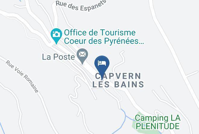 Hautes Pyrenees - Residence Termalia Capvern Les Bains Maps