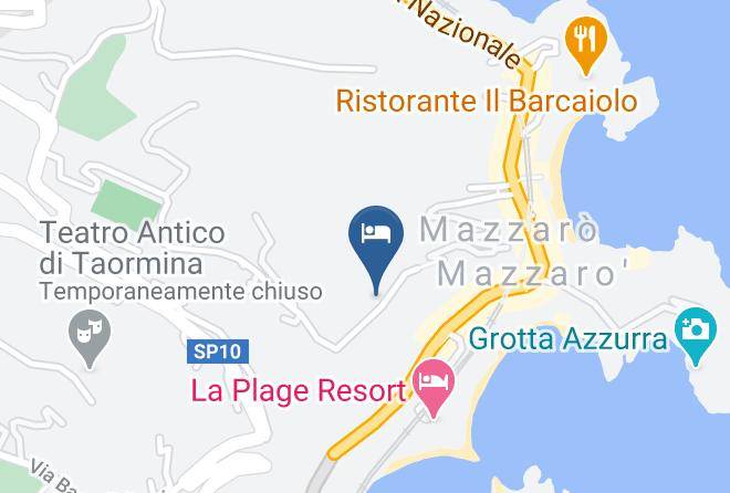 Messina - Residence Terra Rossa Taormina Maps