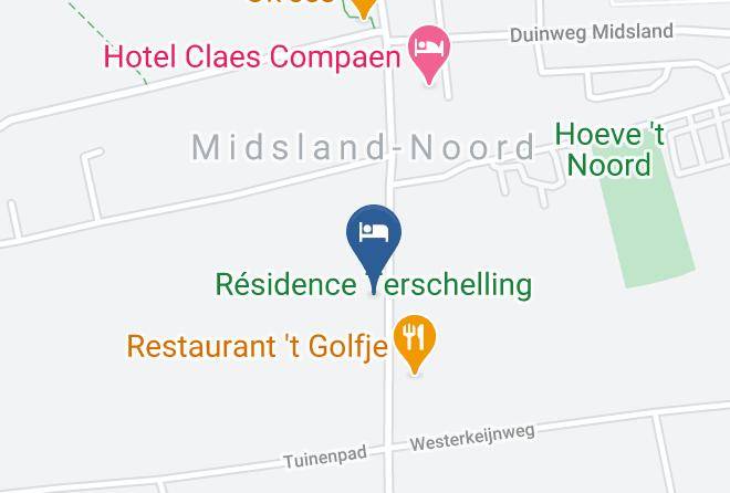 Terschelling - Residence Terschelling Maps