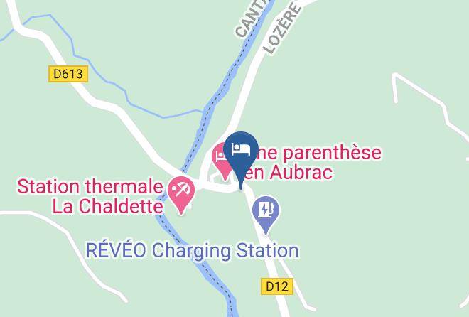 Lozere - Residence Thermale De La Chaldette Maps