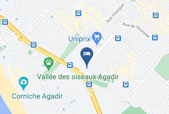 Agadir - Residence Tislit Maps