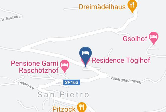 Bolzano - Residence Toglhof Maps