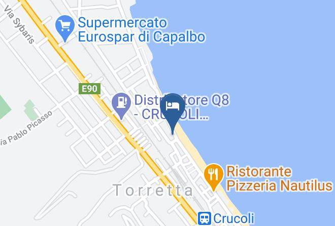 Crotone - Residence Torretta Beach Maps