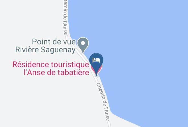Le Saguenay Et Son Fjord - Residence Touristique L'anse De Tabatiere Maps