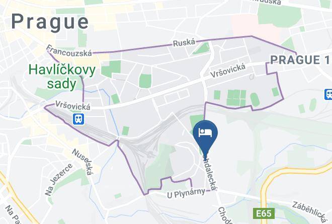 Prague - Restaurace Trafick Maps