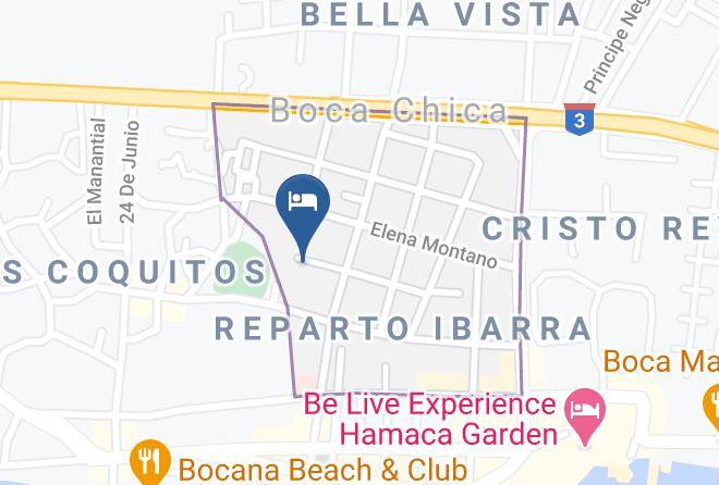 Boca Chica - Residence Tropical Garden Maps