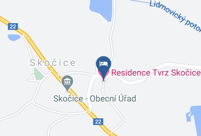 Strakonice - Residence Tvrz Skocice Maps
