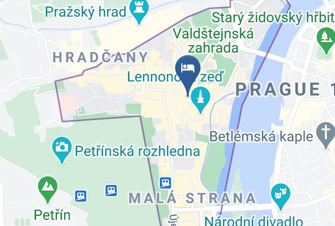 Residence U Cerneho Orla Map