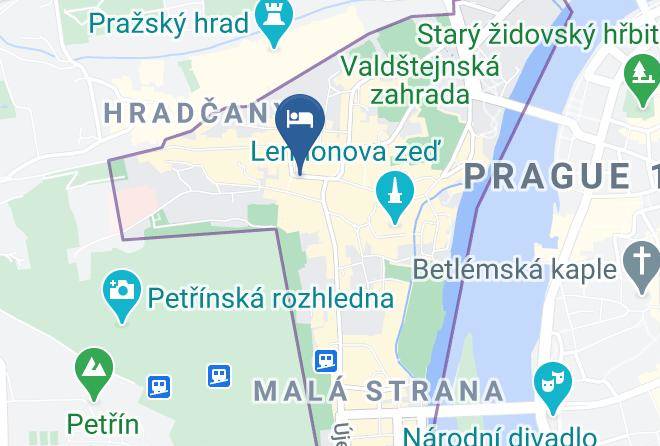 Prague - Residence U Mecenase Maps