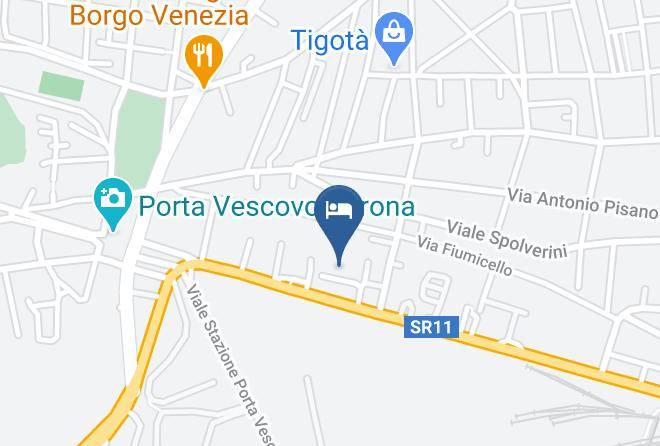 Verona - Residence Viale Venezia Maps