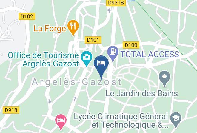 Hautes Pyrenees - Residence Victoria Maps