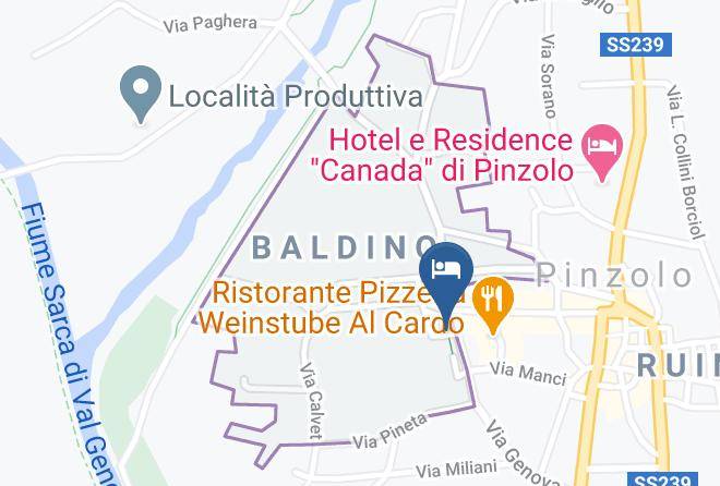 Trento - Residence Vidi Maps