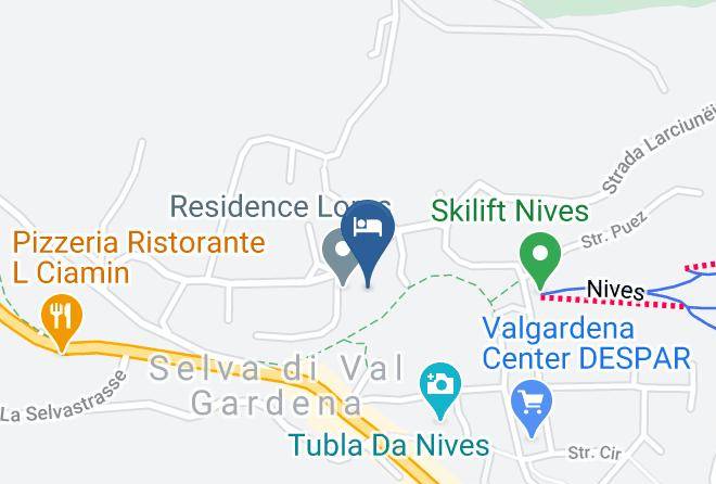 Villa Al Sole Residence Hotel Sas Map