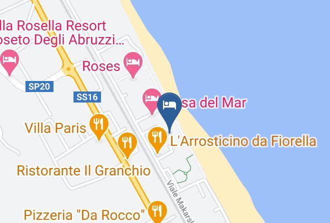 Teramo - Residence Vistamare Maps
