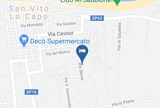 Trapani - Residence Vitorno Maps