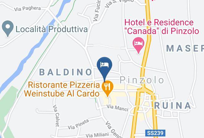 Trento - Residence Vittoria Residenza Turistico Alberghiera Maps