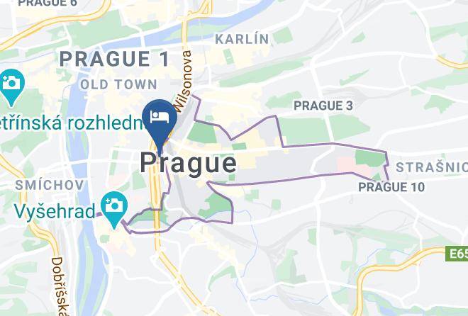 Prague - Residence Vocelova Maps