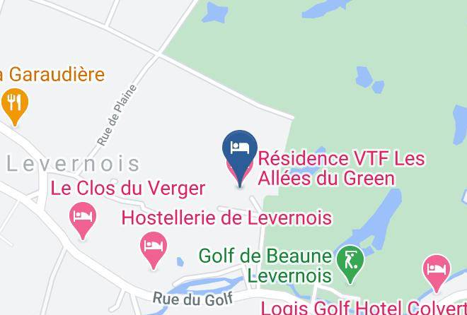 Cote D Or - Residence Vtf Les Allees Du Green Maps