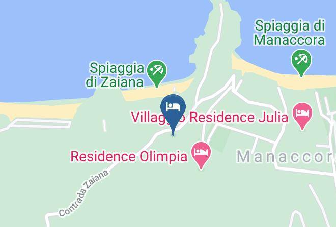 Foggia - Residence Zaiana Maps