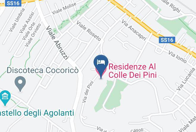 Rimini - Residenze Al Colle Dei Pini Maps