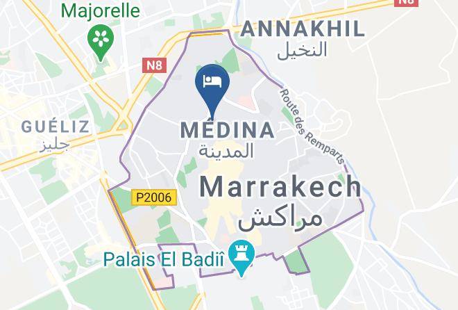 Marrakesh - Demeures Dorient Riad & Spa Marrakech Maps