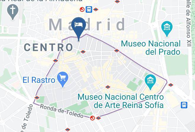 Madrid - Residencia Alvaro Maps