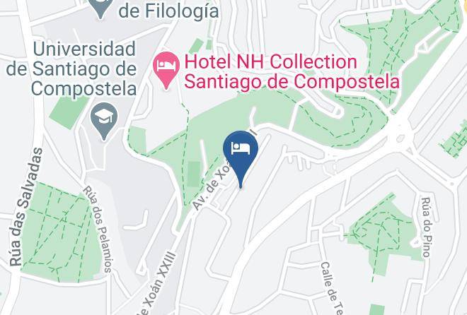 Residencia Compostela Map
