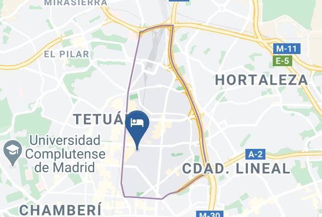 Madrid - Residencia De Estudiantes En Madrid La Inmaculada Maps