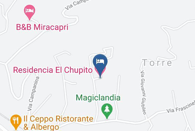 Residencia El Chupito Map