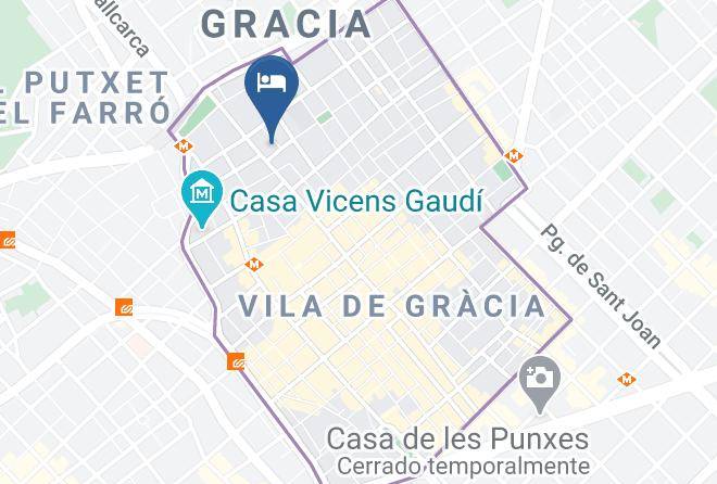Barcelona - Residencia Erasmus Gracia Maps