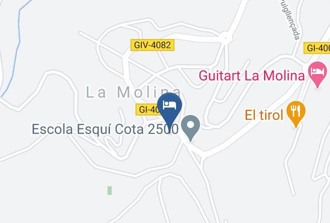 Girona - Residencia Esportiva Els Isards Maps
