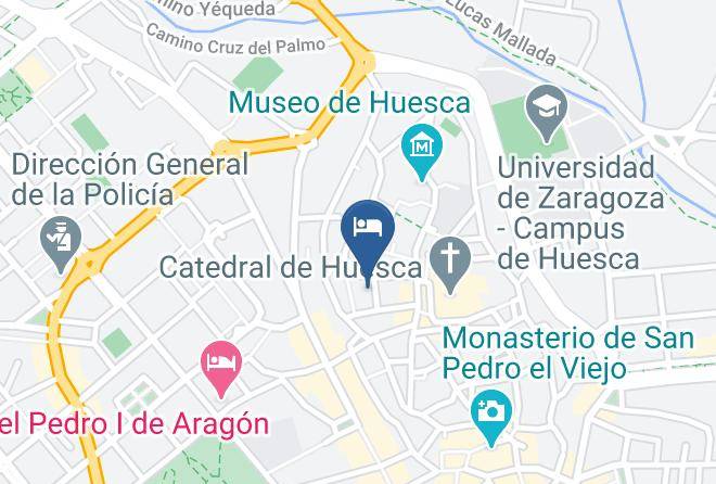Huesca - Residencia Estudiantes Oscense Maps
