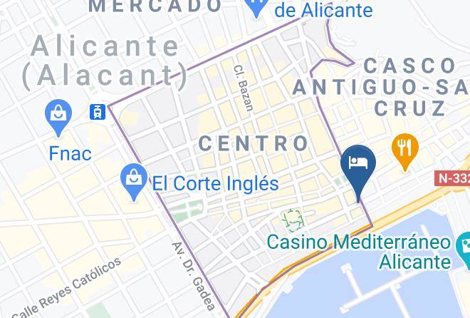 Residencia Jorge Juan Isfas Map