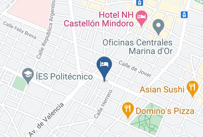 Castellon - Residencia Juvenil Mare De Deu Del Lledo Maps