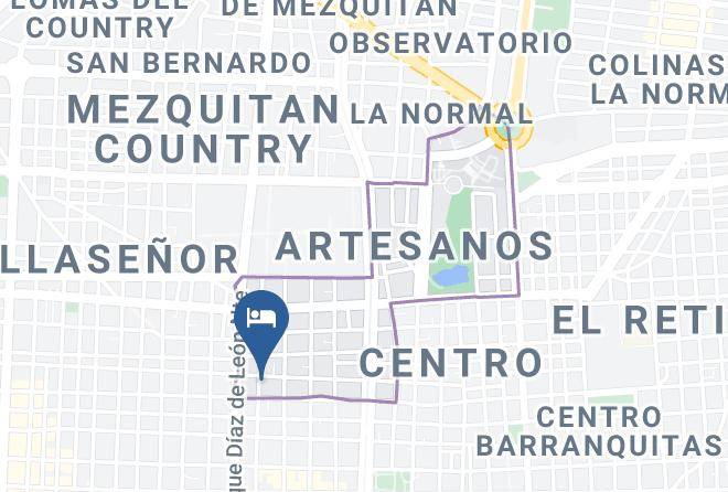 Guadalajara - Residencia Los Angeles Maps