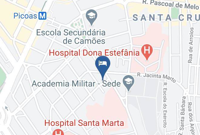 Residencia Mar Dos Acores Map