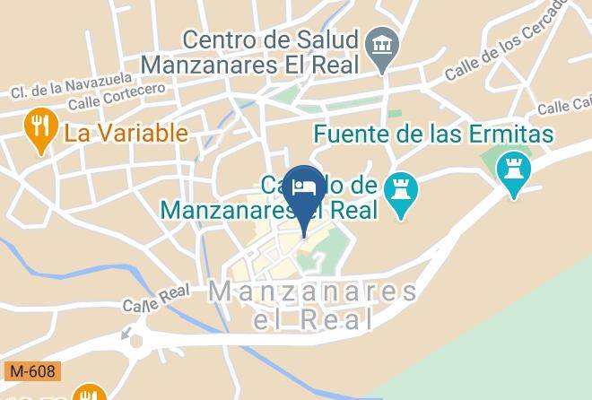 Madrid - Residencia Mayores Manzanares Maps