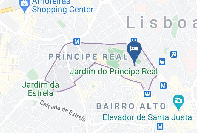 Lisbon - Residencia Nova Avenida Maps