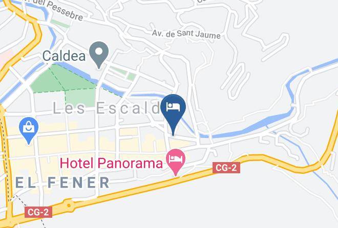 Escaldes Engordany - Residencia Nuria Maps