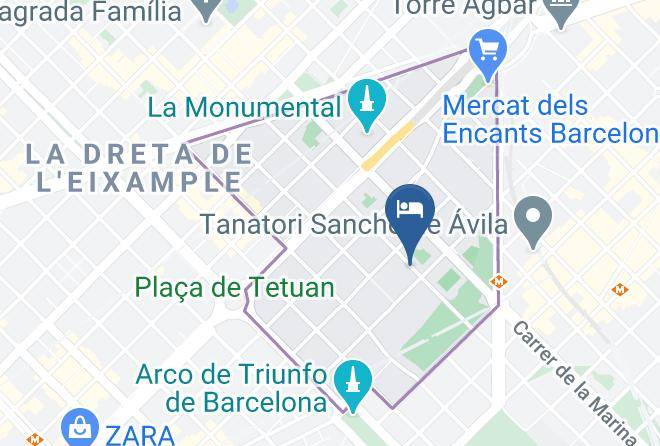 Barcelona - Residencia Onix Maps