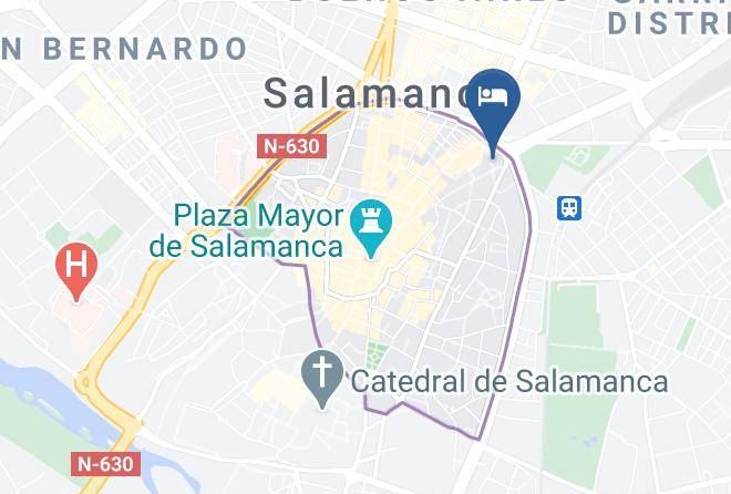 Salamanca - Residencia Salamanca Dorada Maps