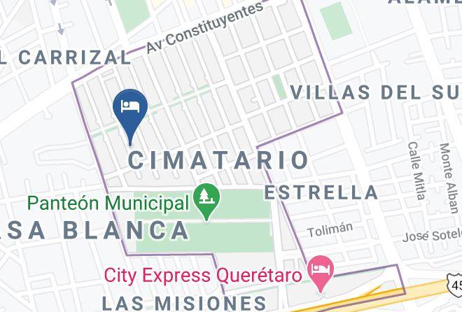 Santiago De Queretaro - Residencia Sofia Maps