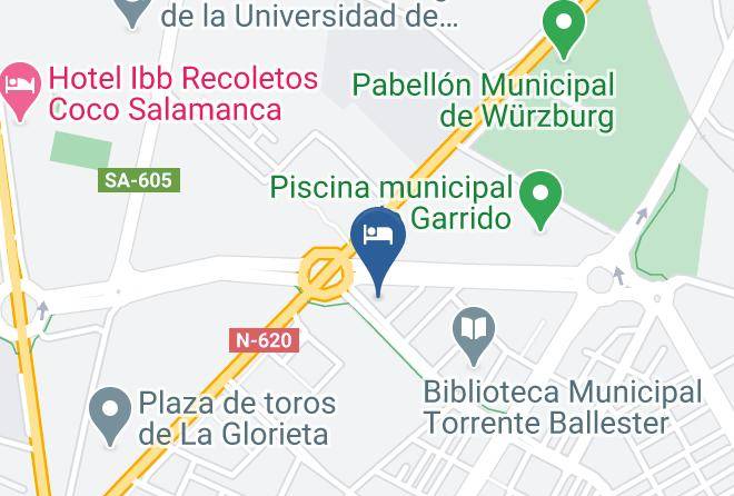 Salamanca - Residencia Universitaria Atilano Coco Maps