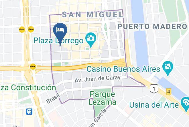 Buenos Aires - Residencia Universitaria Entis Maps