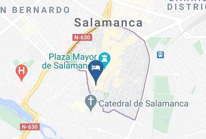 Salamanca - Residencia Universitaria Europa En Salamanca Maps