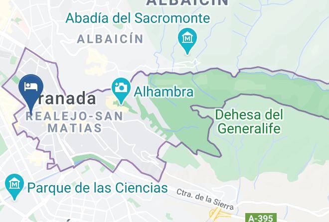 Residencia Universitaria Granada S G Map